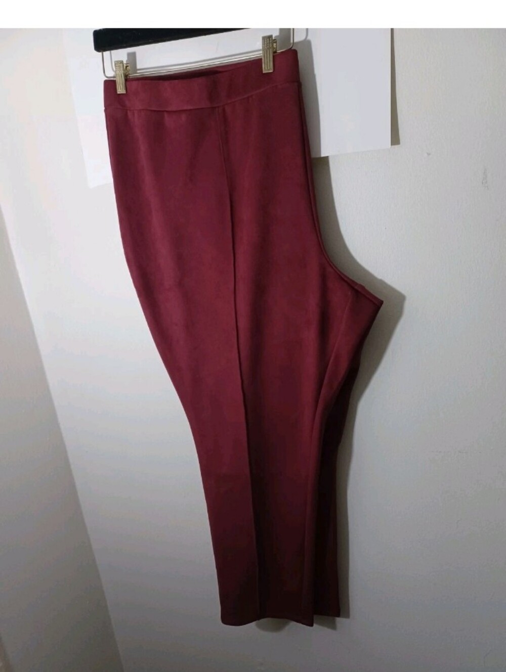 Jason Wu Soft Faux Suede Pullon Pants New 4X